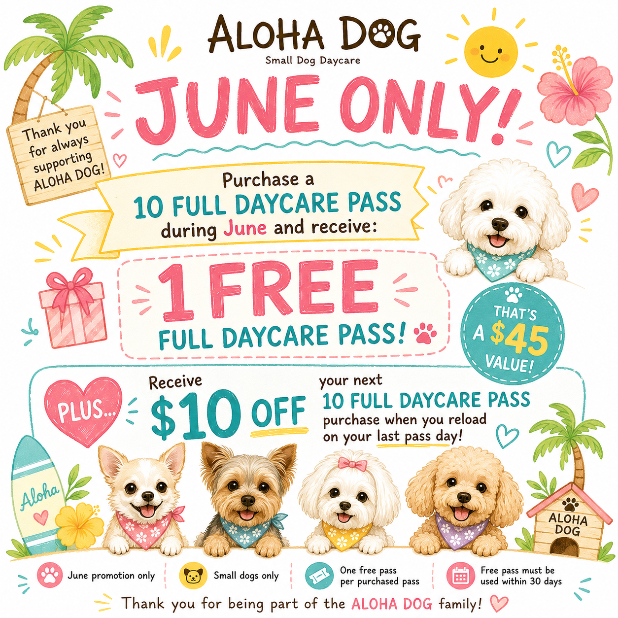 June promotion only